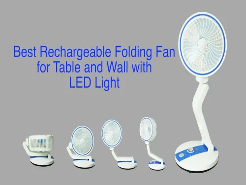 Table Fan With Led